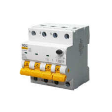 Автомат диференційного захисту SB-R9NE 4P C 40A 30мА тип AC 6кА UEC