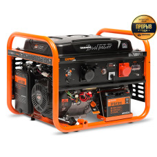 Генератор бензиновий Daewoo Power GDA7500DPE-3 6,5кВт 220В/400В
