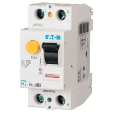 Диференціальне реле EATON PF6-25/2/0.1 286493