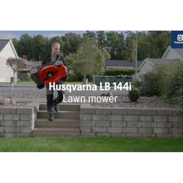 Газонокосарка акумуляторна Husqvarna LB 144i KIT (АКБ+ЗП)