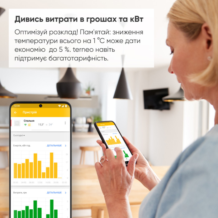 Терморегулятор terneo ax, белый