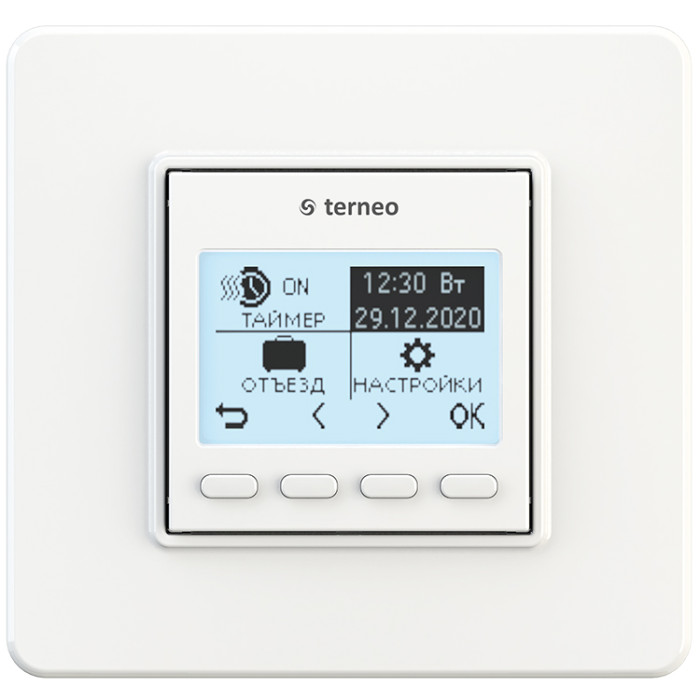 Терморегулятор terneo pro, белый Терморегулятор terneo pro, белый
