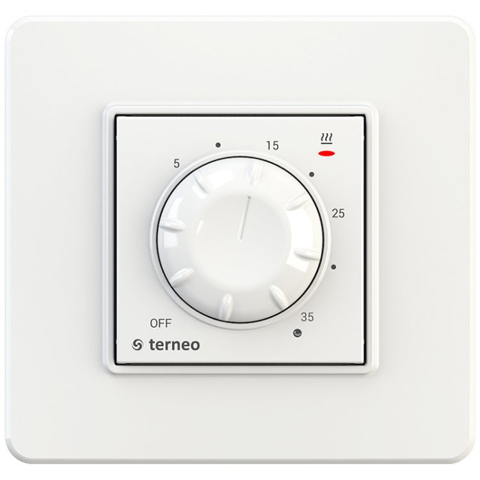 Терморегулятор terneo rol, белый Терморегулятор terneo rol, белый