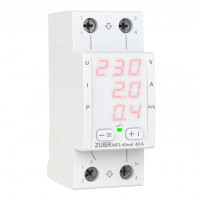 Мультифункціональне реле напругиZUBR MF2-40 red