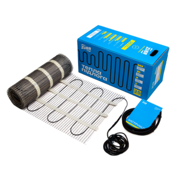 Теплый пол ZUBR DC Mat 160 / 12 кв.м.