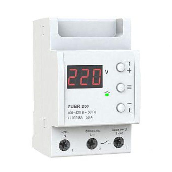 Реле напруги ZUBR D50 Реле напруги ZUBR D50