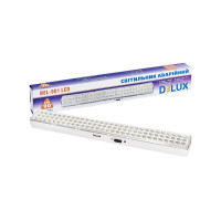 Аварийный светильник с аккумулятором DELUX REL-901 6W 90LED