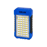 Аварийный светильник с аккумулятором DELUX REL-101 USB 4W 220lm 6500K 36LED
