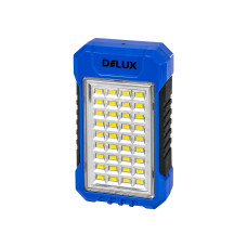 Аварійний світильник з акумулятором DELUX REL-101 USB 4W 220lm 6500K 36LED