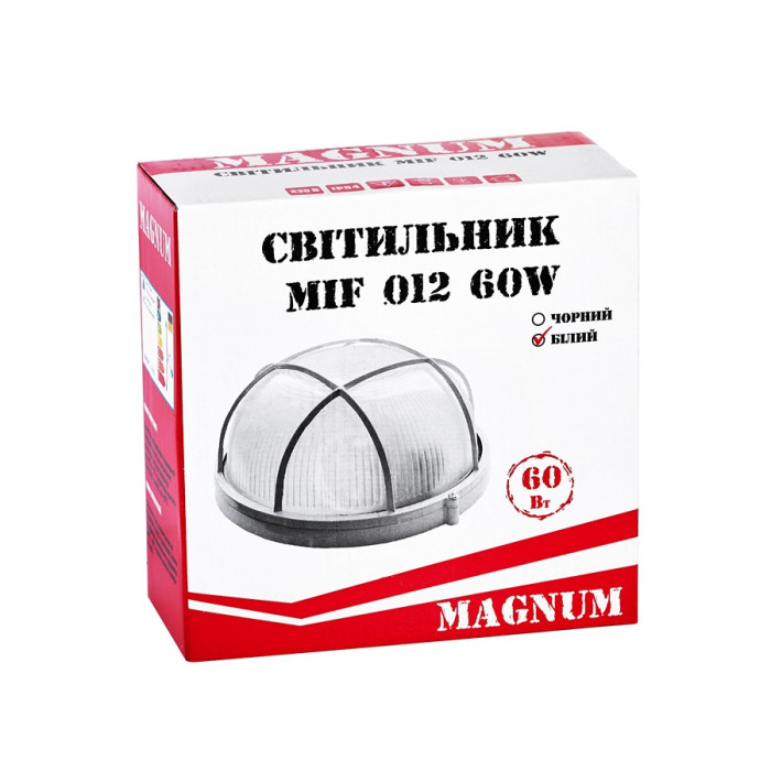 Светильник настенно-потолочный MAGNUM MIF 012 60W E27 белый