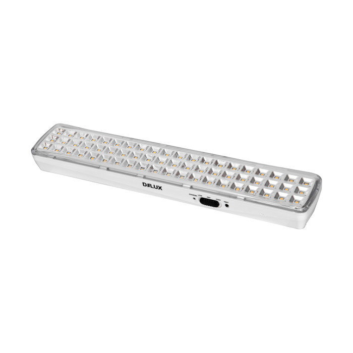 Аварийный светильник с аккумулятором DELUX REL-601 4W 60 LED