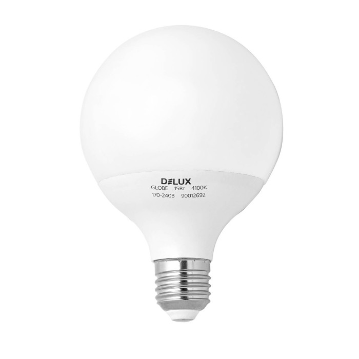 Лампа светодиодная DELUX Globe G95 15w 4100K Е27