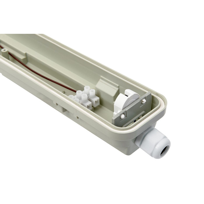 Светильник линейный DELUX_PC7 LED SLIM_(1*600мм) IP65_G13 без ламп