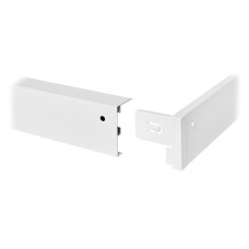 Рамка накладного монтажу DELUX до LED PANEL 43 біла