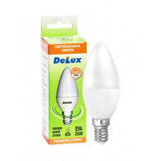Лампа светодиодная DELUX BL37B 7 Вт 2700K 220В E14 теплый белый