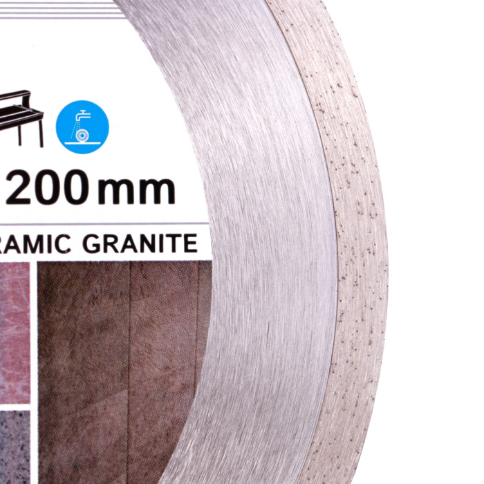 Круг алмазный отрезной 1A1R 200х1,8х8,5х25,4 Bestseller ceramics granite (11320138015)