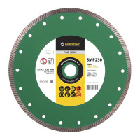 Круг алмазный отличный Turbo 230x1.9x8.5x22.23 Baumesser Stein Ultra PRO (90115449010)