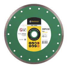 Круг алмазный отличный Turbo 230x1.9x8.5x22.23 Baumesser Stein Ultra PRO (90115449010)