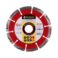 Круг алмазный отрезной 1A1RSS/C3 125x2,2/1,4x8x22,23-10L-HIT Baumesser Ziegelstein PRO(94315090010)
