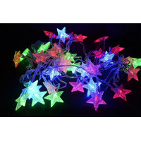 Гирлянда Фигурки Звёзды, 20 LED / 4 м, проз. шнур