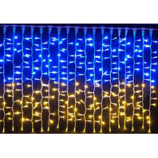 Гірлянда світлодіодна патріотична `Прапор України`, 420 Led,2.4*1.2 м Ukraine FU 2.4*1.2