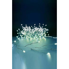 Гирлянда роса-мишура 3 м,150 Led +USB холодный свет(rv-341w)