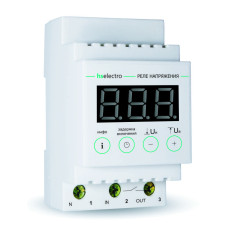 Реле контроля напруги HS Electro УКН-50с з термозахистом
