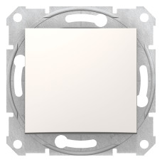 SE Выключатель 1кл слоновая кость SDN0100123