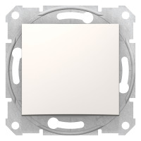 SE Выключатель 1кл проходной слоновая кость SDN0400123