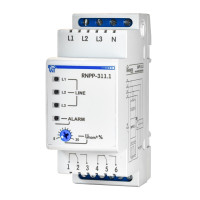 Реле напряжения, перекоса и последовательности фаз RNPP-311.1