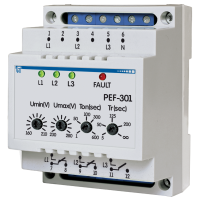 Универсальный автоматический электронный переключатель фаз PEF-301