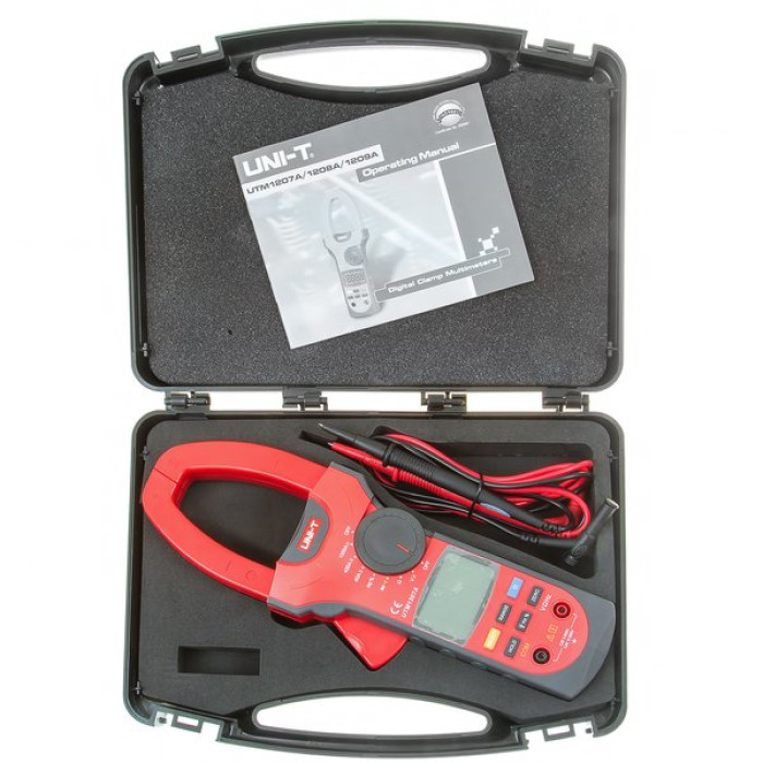 Цифровые токоизмерительные клещи UNI-T UTM 1207A (UT207A)