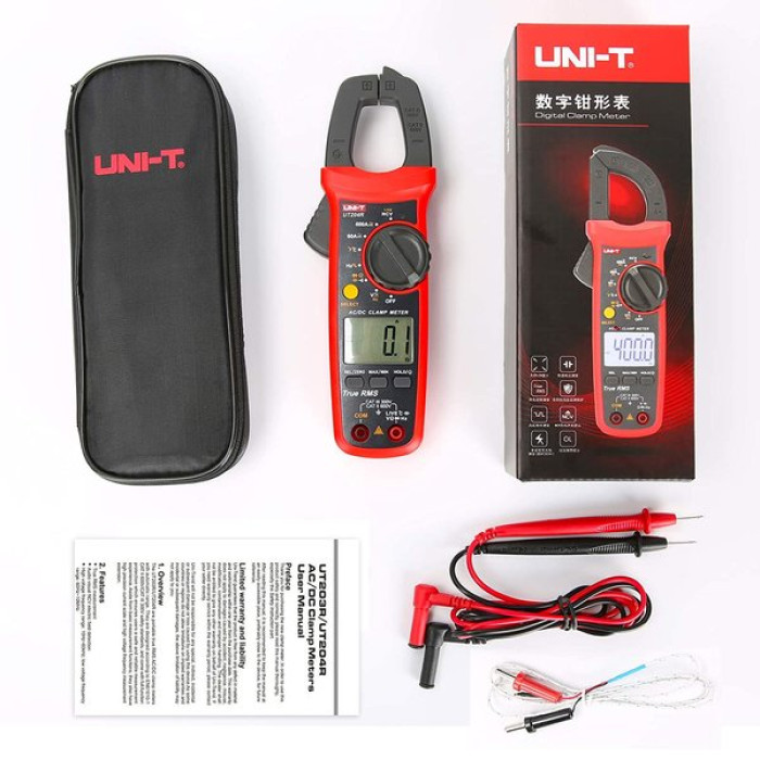 Струмовимірювальні кліщі UNI-T UT204R (аналог UT204+)