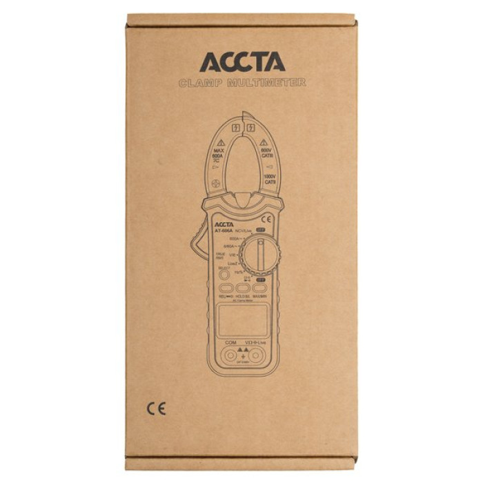 Струмовимірювальні кліщі Accta AT-606A