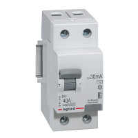 Диференційне реле Legrand RX3 402025 2P 40A 30мА тип AC