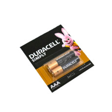 Лужні батарейки мізинчикові Duracell 1,5 V AAA LR03/MN2400, 5 шт.