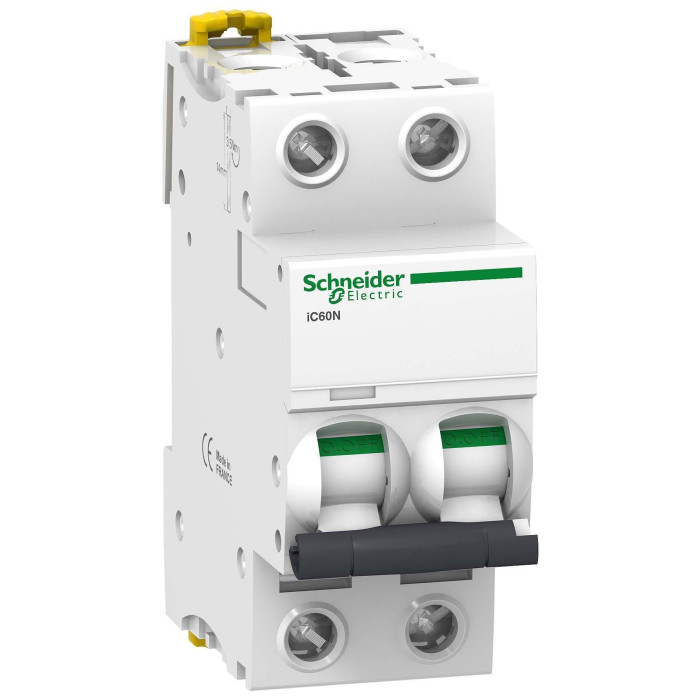 Автоматический выключатель Schneider Electric iС60N 2р 25А Z A9F92225