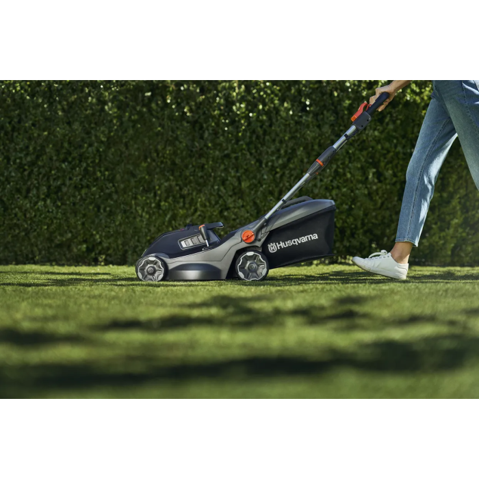 Газонокосарка акумуляторна Husqvarna Aspire LC34-P4A KIT (АКБ+ЗП)