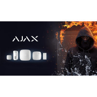 Защита дома 2024. Комплект беспроводной сигнализации Ajax StarterKit Cam Plus с фотоподтверждением тревог.