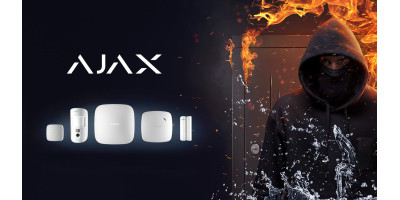 Ajax StarterKit Cam Plus – комплект сигнализации с фотоверификацией тревог, Wi-Fi и LTE