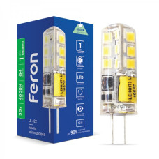 Светодиодная лампа Feron LB-422 3W 12V G4 4000К