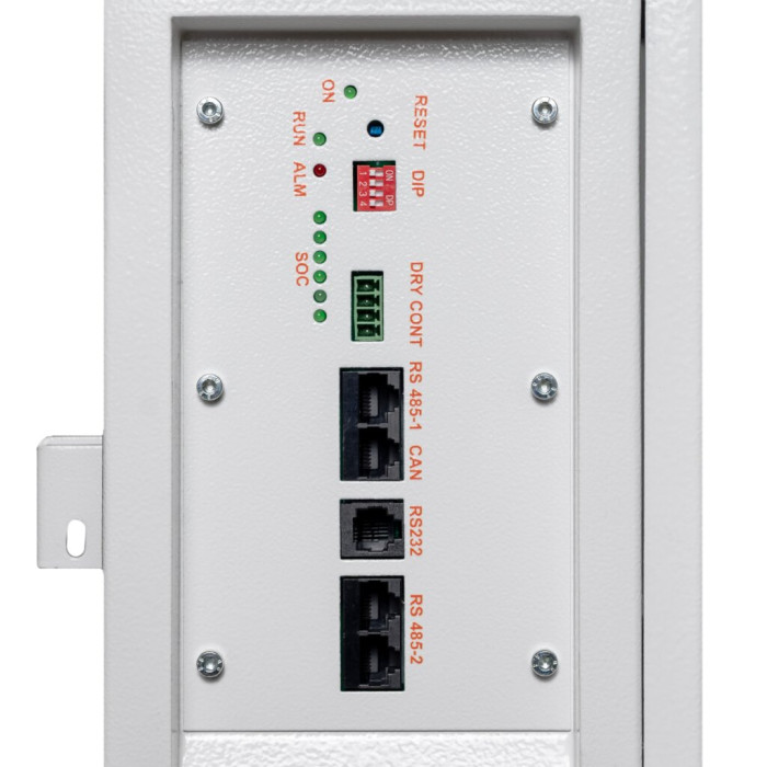 Аккумулятор LP LiFePO4 51,2V - 100 Ah (5120Wh) (BMS 100A/50А) металл LCD Smart RS485/CAN JK настенный