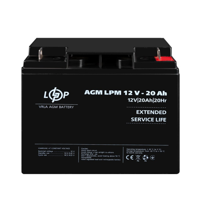 Аккумулятор AGM LPM 12V - 20 Ah