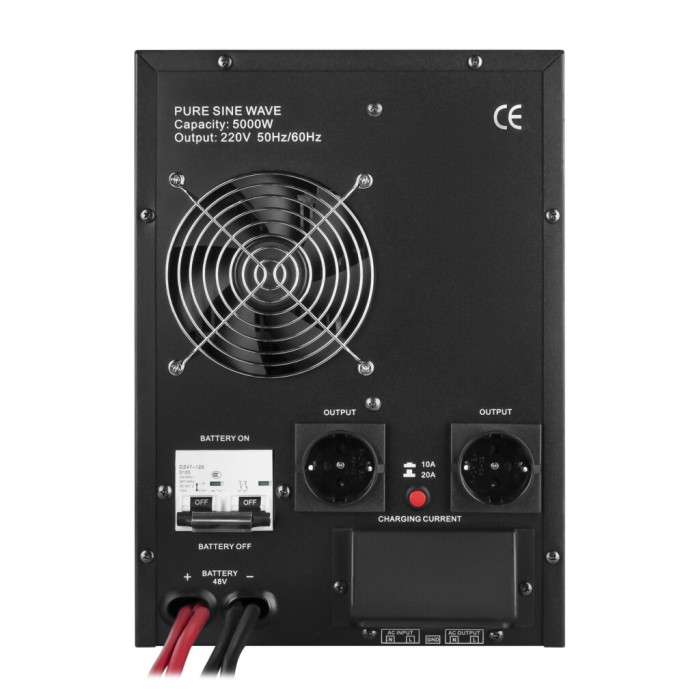 Источник бесперебойного питания 48V LPY-B-PSW-7000VA+(5000Вт)10A/20A