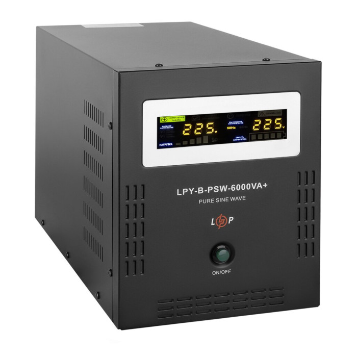Джерело безперебійного живлення 48V LPY-B-PSW-6000VA+(4200Вт)10A/20A