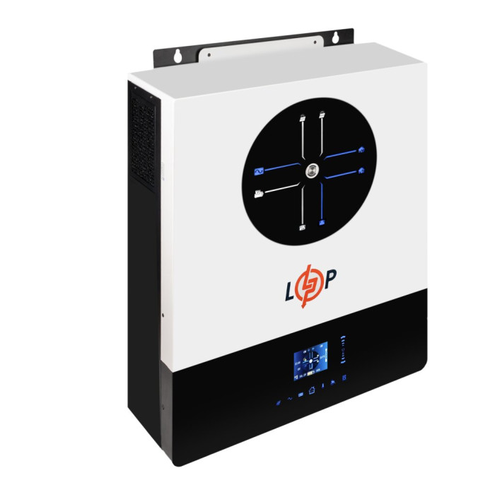 Гибридный солнечный инвертор (ИБП) LPW-MAXII-ULTRA 8000VA (8000Вт) 48V 150A MPPT 90-450V ON-OFF GRID