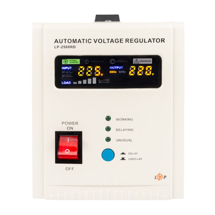 Стабілізатор напруги LP-2500RD (1500Вт/7 ступ)