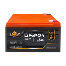 Акумулятор LP LiFePO4 12,8V - 9Ah (115,2Wh)