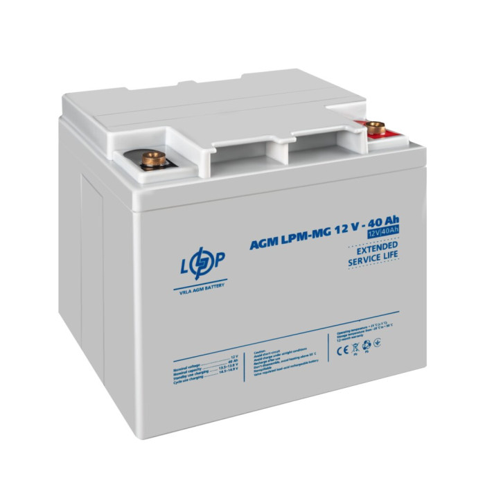 Аккумулятор мультигелевый LPM-MG 12V - 40 Ah