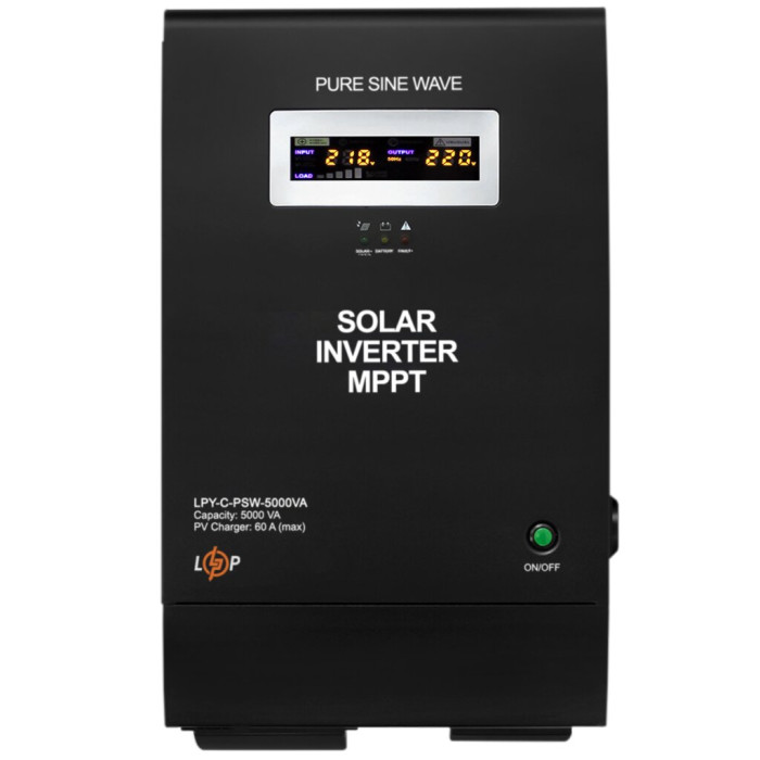 Cолнечный инвертор (ИБП) LPY-C-PSW-5000VA (3500W) MPPT48V